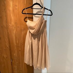 Grecian knee length dress